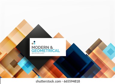 Corporate vector business abstract background template