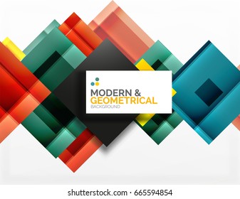 Corporate vector business abstract background template