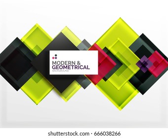 Corporate vector business abstract background template
