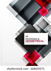 Corporate vector business abstract background template