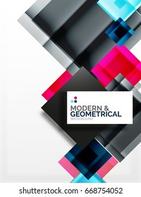 Corporate vector business abstract background template