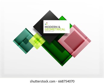 Corporate vector business abstract background template
