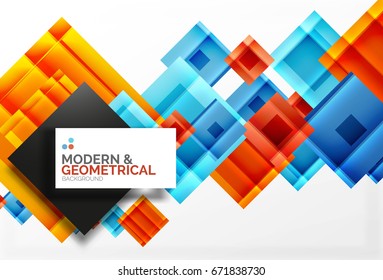 Corporate vector business abstract background template