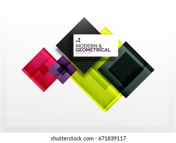 Corporate vector business abstract background template