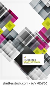 Corporate vector business abstract background template