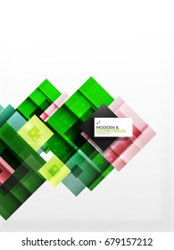 Corporate vector business abstract background template