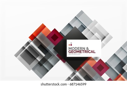 Corporate vector business abstract background template