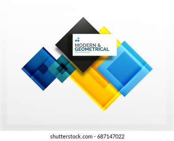 Corporate vector business abstract background template