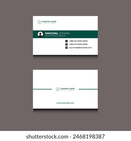 corporate vector business card Design