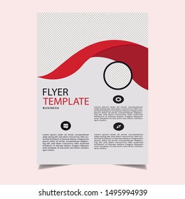 Corporate Vector Flyer Template For Business