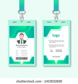 Corporate Vector ID Card Design Template