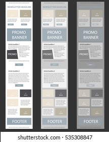 Corporate vector layout templates for business or non-profit organization