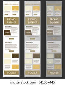 Corporate vector layout templates for business or non-profit organization