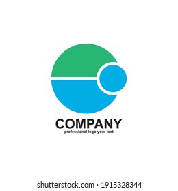 ilustración vectorial de diseño de logotipo corporativo
