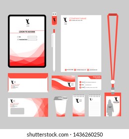corporate vector set graphic design