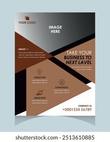 Corporate vertical business conference flyer template design bundle, Conference flyer and invitation banner template design, Annual corporate business workshop, meeting, training promotion poster.
