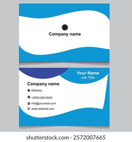corporate visiting card design template