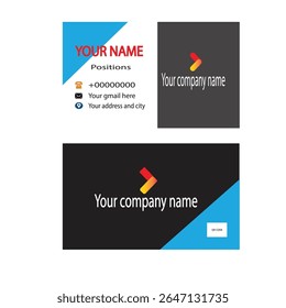 Corporate visiting template for your business visiting card desingn