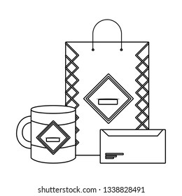 corporate visual identity cartoon