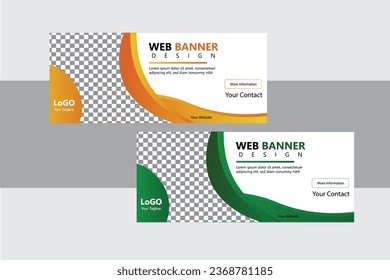 Corporate Web banner Design Template