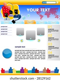 corporate web site template