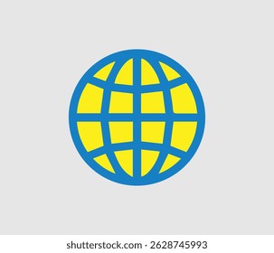 Corporate Website icon design for professional business.
