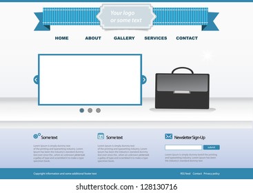 Corporate website template