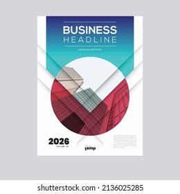 Afiche de volante de trabajo corporativo Diseño de plantilla, presentación Profesional