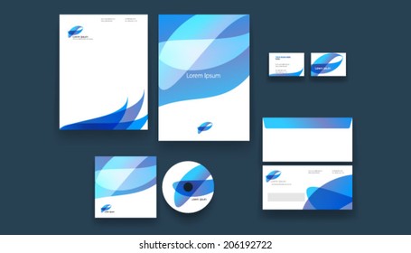 Corporate/Business Identity Design Vector Background