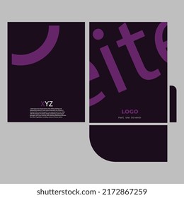 A corporates File folder Design 