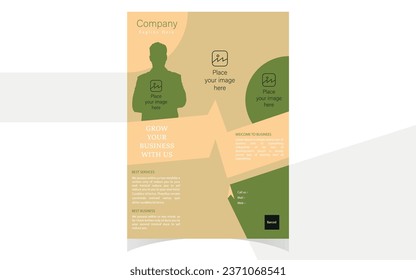Diseño, vector y plantilla de negocio de viajero de empresas