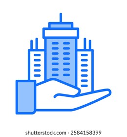 Corporation Icon Element For Design