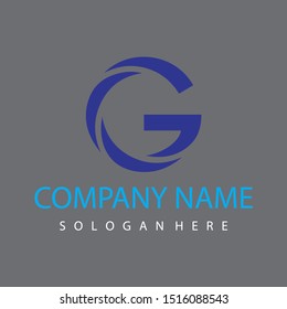 Corporation logo design with letter G