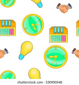 Corporation pattern. Cartoon illustration of corporation vector pattern for web