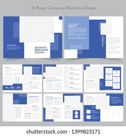 corpotare business brochure template design