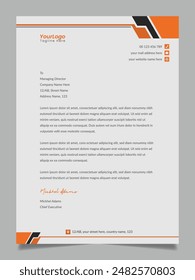 Corpotate Letter Head Design Template