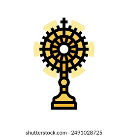 corpus christi feast catholic holiday color icon vector. corpus christi feast catholic holiday sign. isolated symbol illustration