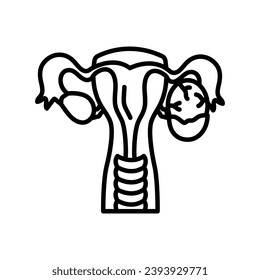 Corpus Luteum icon in vector. Logotype