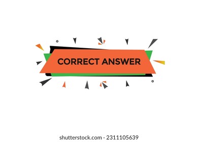 correct answer  vectors, sign, level bubble speech correct answer
