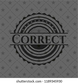 Correct black emblem. Vintage.