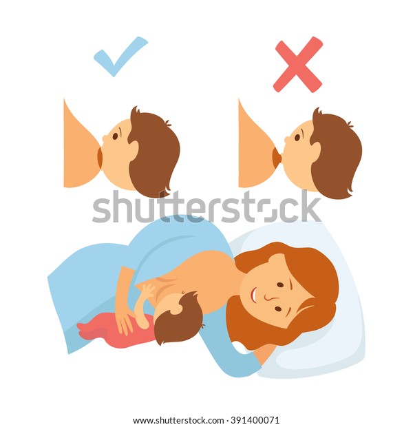 Position Correcte Pour L Allaitement La Mere Image Vectorielle De Stock Libre De Droits Position Correcte Pour L Allaitement La Mere Image Vectorielle De Stock Libre De Droits