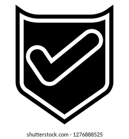 correct icon vector