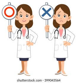 Correct and incorrect answers and the doctor