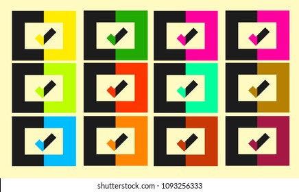  correct mark Is symbolic