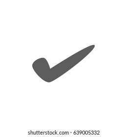 Correct sign icon vector