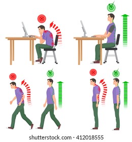 Correct Posture Desk Gorseller Stok Fotograflar Ve Vektorler