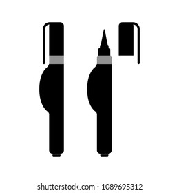 Correction fluid icon vector. 