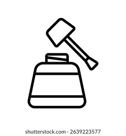 correction fluid icon vector design template