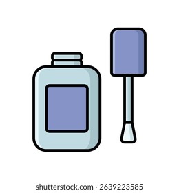 correction fluid icon vector design template