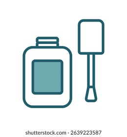 correction fluid icon vector design template
